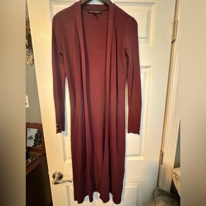 Long cardigan. White House black market